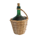Demijohn with wicker basket