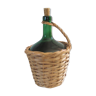 Demijohn with wicker basket