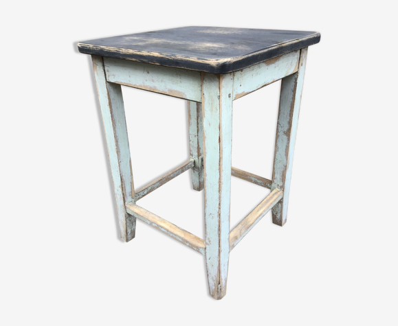 Tabouret rustique shabby chic vintage 1930