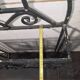 Art Deco coat rack wardrobe in wrought iron from the 1930s.