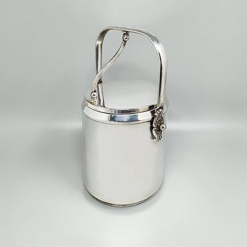 1960s Stunning Ice Bucket by Macabo. Made in Italy.