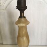 Pied de lampe en onyx vintage