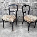Pair of Napoleon III chairs