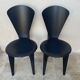 Pair of Calligaris chairs from the 1980s.