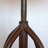 Vintage Office Chair Mid Century Desk Adjustable Swivel Wooden Chair