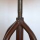 Vintage Office Chair Mid Century Desk Adjustable Swivel Wooden Chair