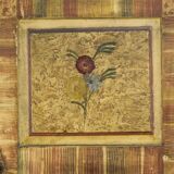 Painted Folk Art Bridal Cupboard