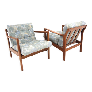 Set de 2 fauteuils scandinave