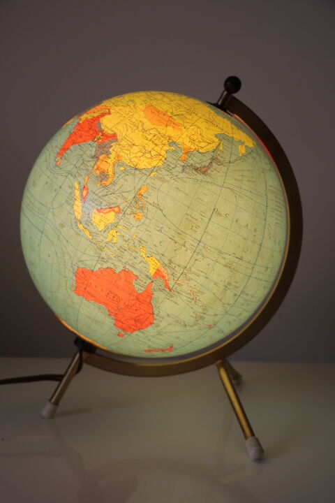 Luminous globe TARIDE glass 1969