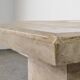 1970s Midcentury Italian Marble Minimalist Geometric Table