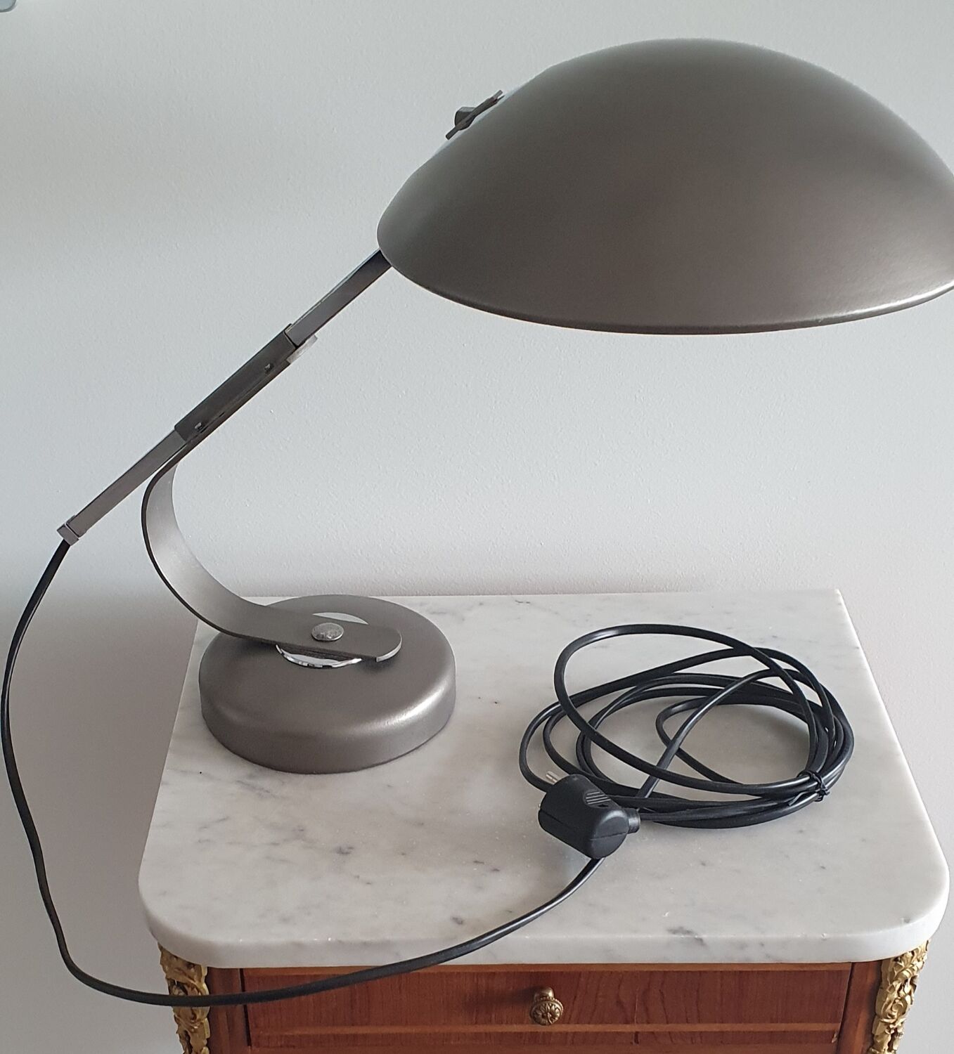 Lampe moderniste industriel - Design Ferdinand Solere 1950