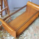The 1970s teak coffee table