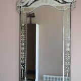 Large Venetian Pedimented Mirror, Italy – Early 20th Century
