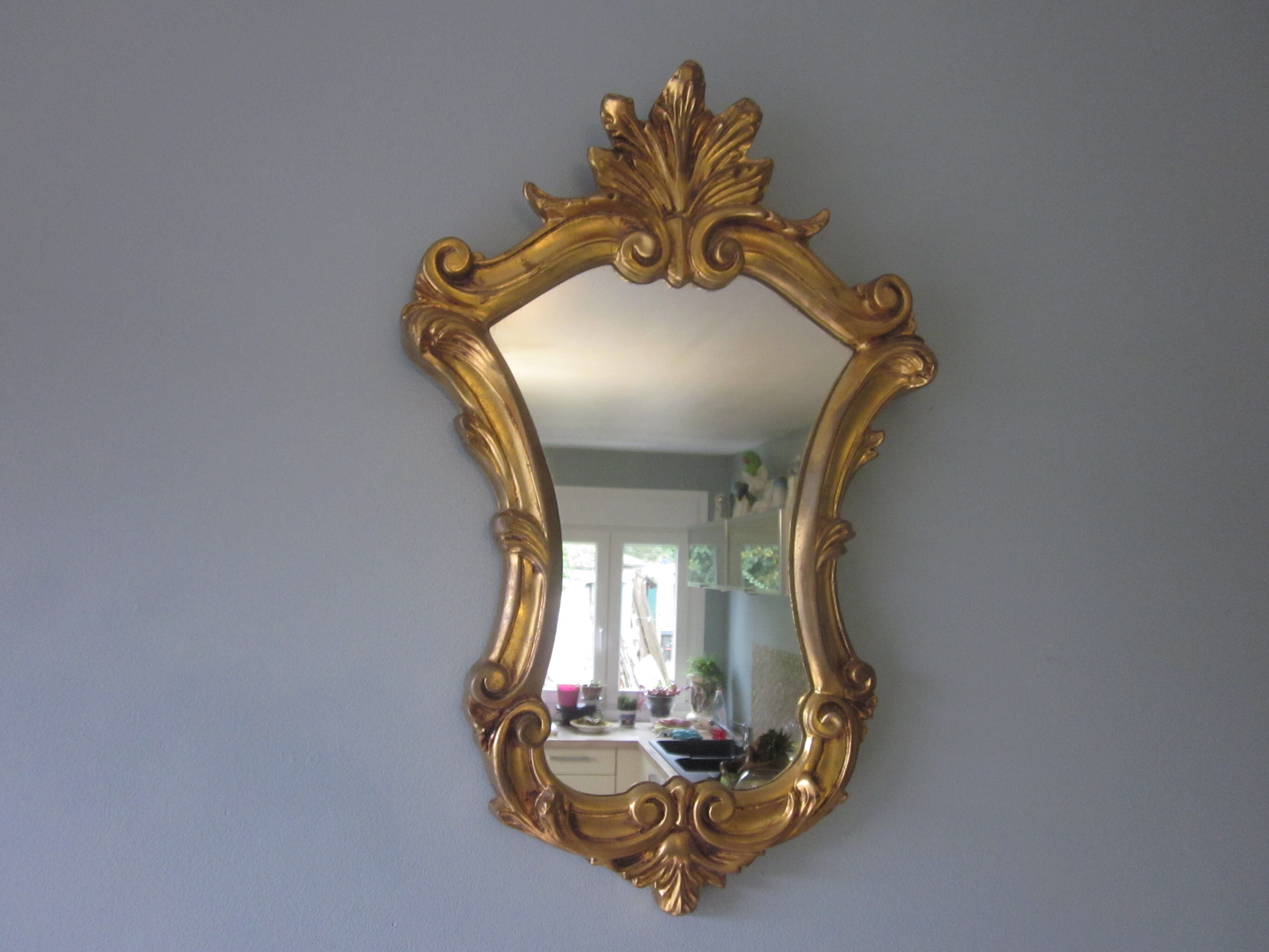 Gilded mirror