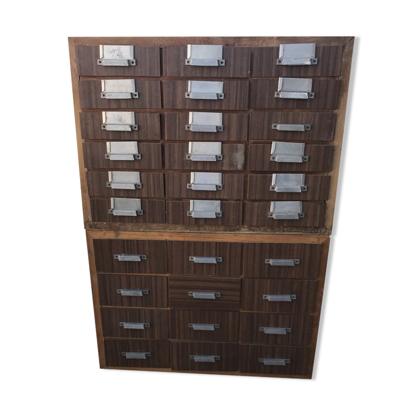 Industrial Cabinet With Drawers, 1950s