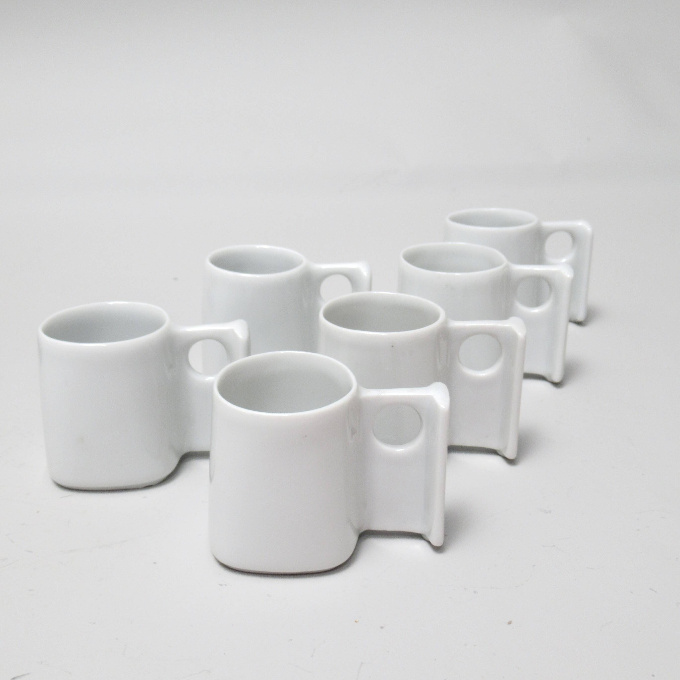René Bertoux Virebent porcelain coffee service 1970