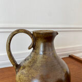 Stoneware teapot and cups