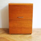 1960s Minimalist Drinks Cabinet with Top and Front Opening
