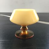 Amber opaline cut