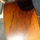 Miroir teck design scandinave an 70 18cm