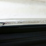 Le Corbusier black leather LC4 armchair - Cassina - Vintage