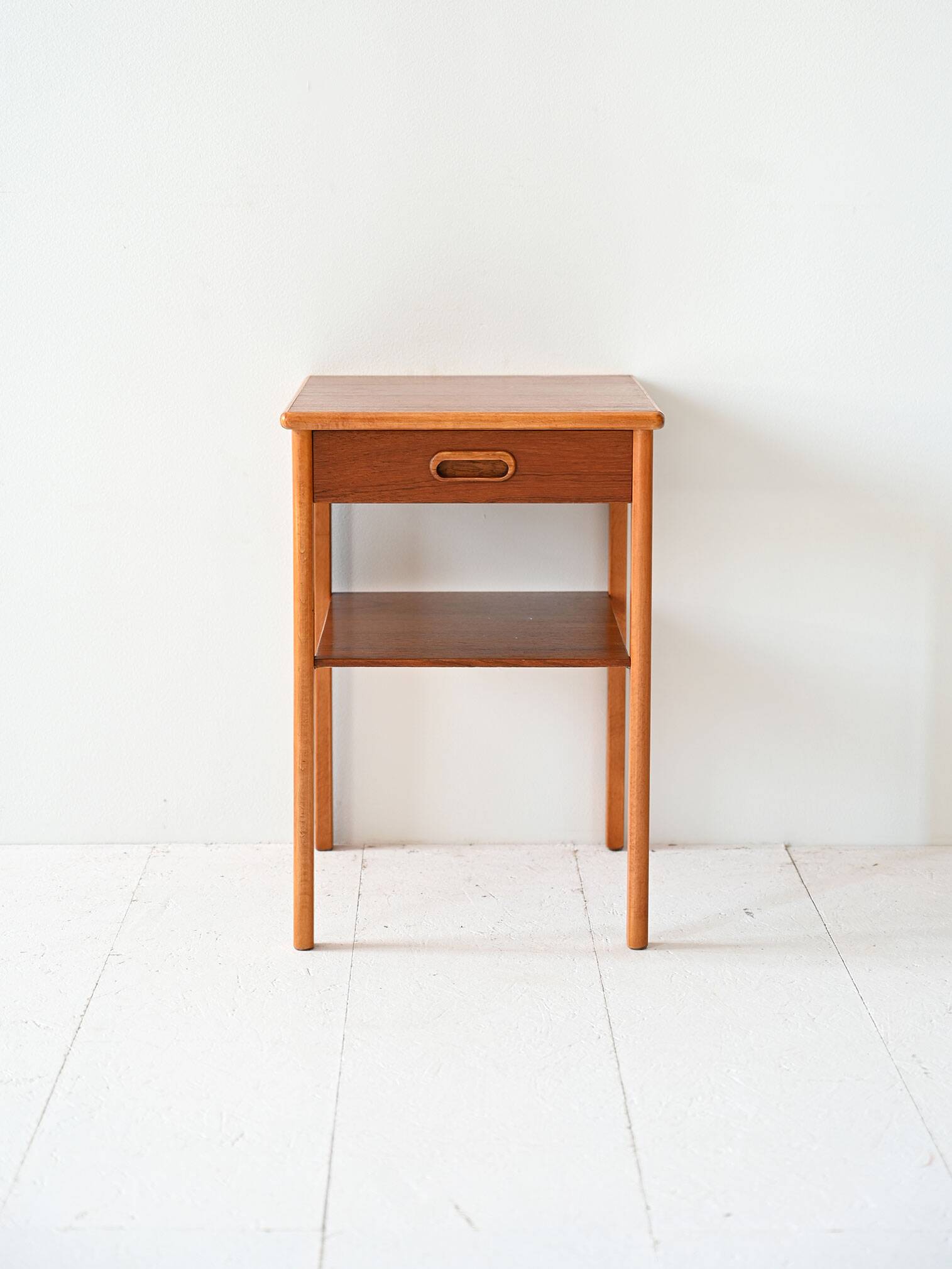 Scandinavian teak nightstand