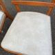 2 chaises scandinaves design italien des années 1960