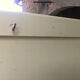 Armoire parisienne jaune en bois