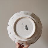 Vintage Digoin salad bowl