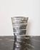 Vase "Strates" XL en fonte aluminium, 1970s
