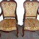 Paire de fauteuils en acajou