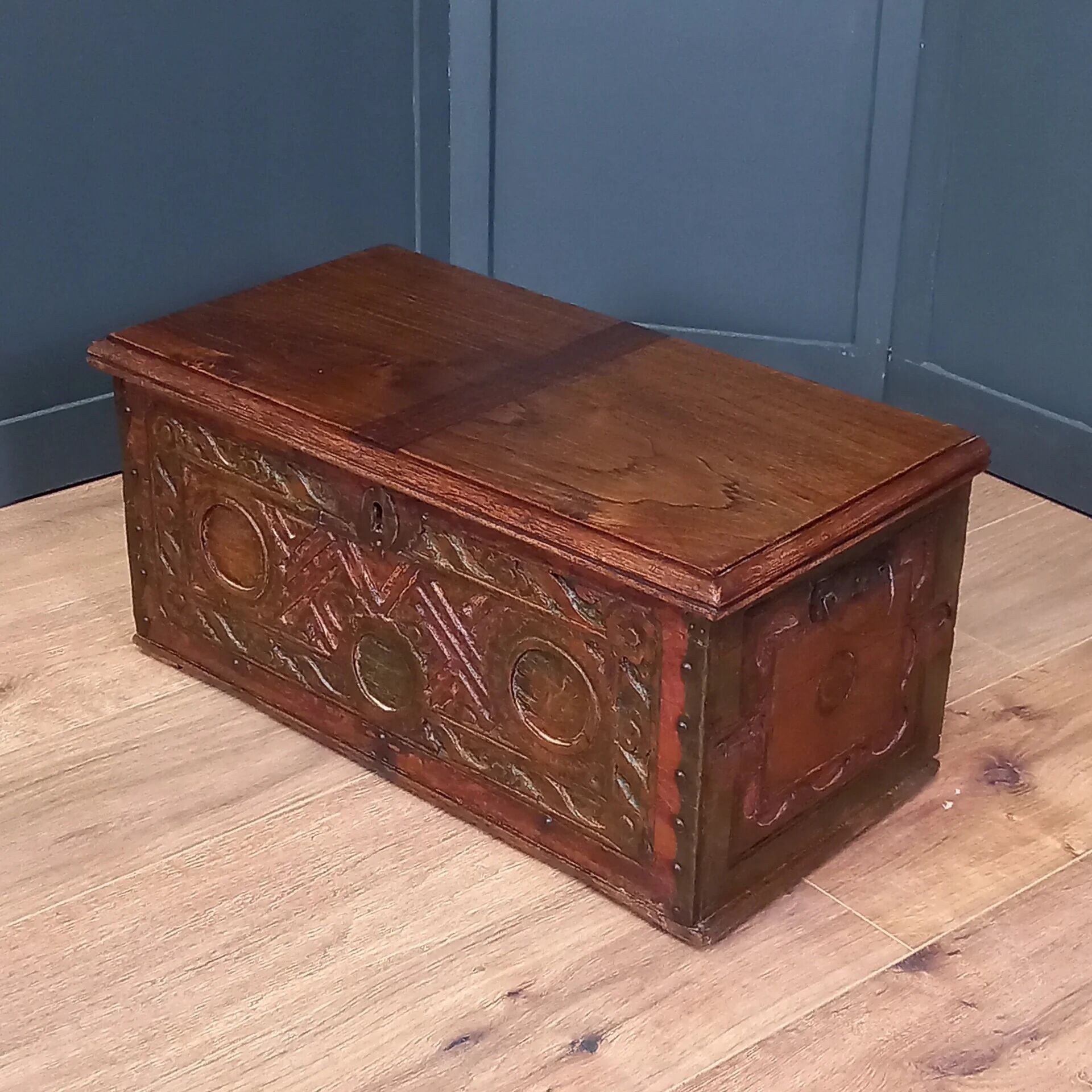 Oak bridal chest - chest
