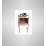 Vintage bedside table revamped
