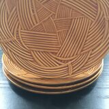 Lot de 4 assiettes de Gien