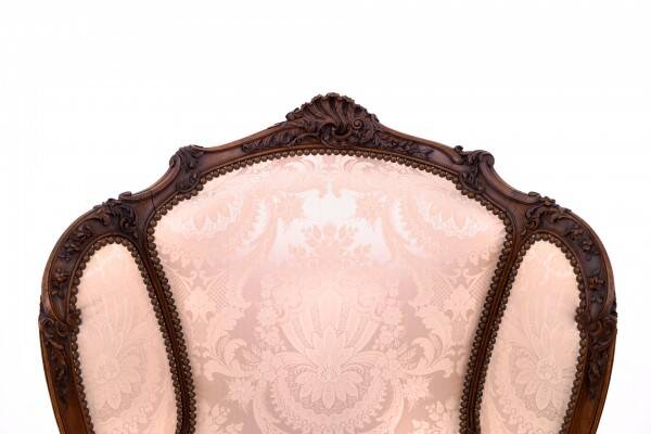 Fauteuil Bergère, France, vers 1890.