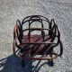 Thonet curved wood magazine rack Art Nouveau