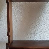 Wooden wall shelf