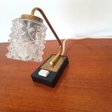 Glass and bakelite lamp from the 70s