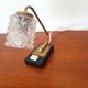 Glass and bakelite lamp from the 70s
