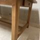 Solid wood farmhouse table – country style 230cm
