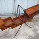 Vintage foot metal tavailleuse