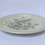 Set of 6 flat english plates