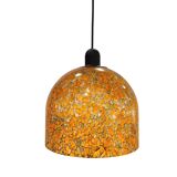 Lampara by Vidrio Millefiori, Peill & Putzler, Mid-century, Naranja, 70's –