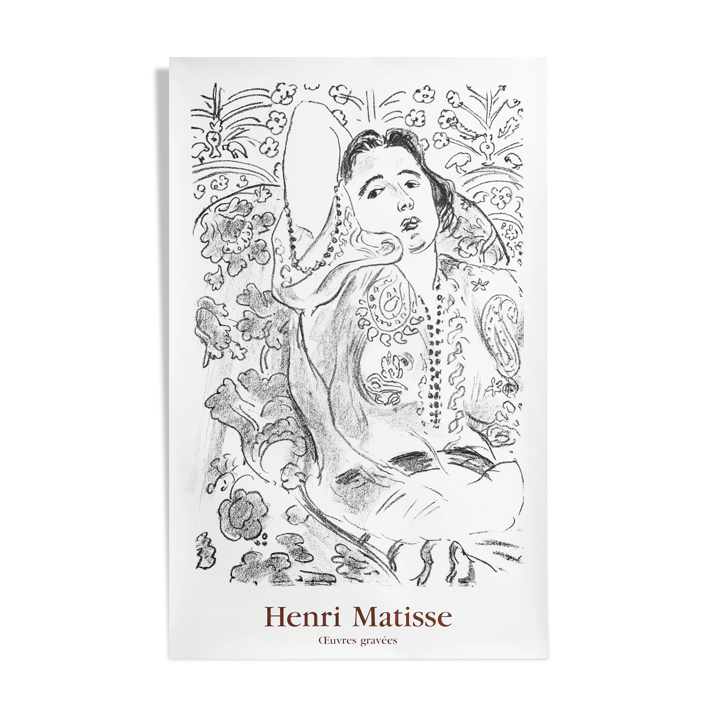 Original poster Henri Matisse, Engraved works, 1984