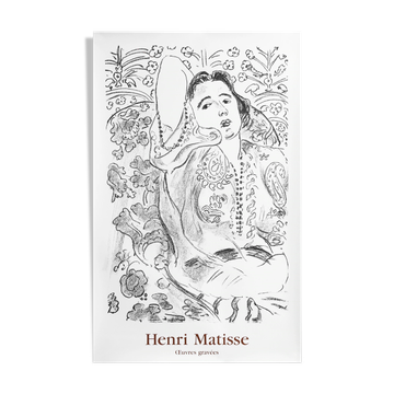 Original poster Henri Matisse, Engraved works, 1984