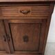 20th century natural wood kitchen spice rack
