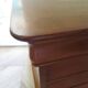 Beautiful Louis Philippe chest of drawers with 4 drawers - 3 locks - in cherry wood - 1980s