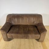 Canapé De Sede DS-44 en cuir de buffle marron – Suisse années 70