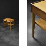 Tables de nuit en teck modernes scandinaves du milieu du siècle dernier, 1960, ensemble de 2