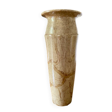 Jacques Molin vase for Charolles – crackled earthenware – 33 cm